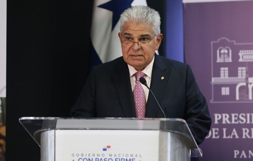 El presidente José Raúl Mulino. Foto: Cortesía El presidente José Raúl Mulino. Foto: Cortesía