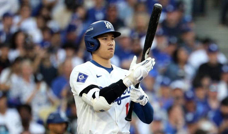Shohei Ohtani de los Dodgers de Los Ángeles. Foto: EFE