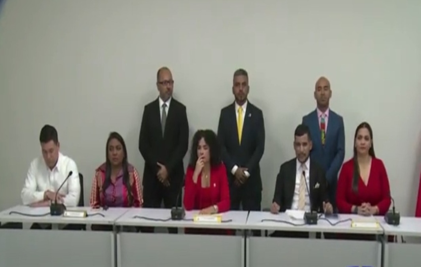 Representantes y alcaldes rechazan los recortes presupuestarios, Foto: Captura de pantalla.