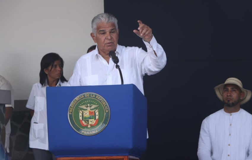 José Raúl Mulino, presidente de la República. Foto: Cortesía