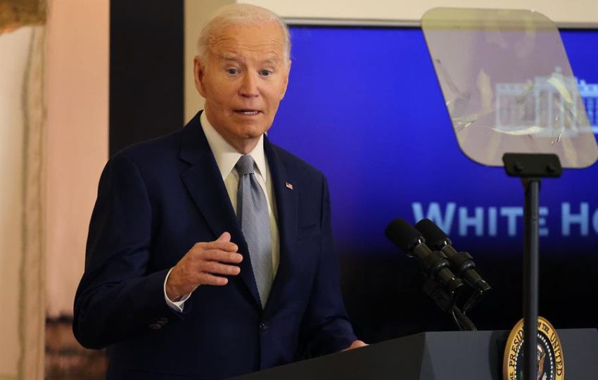 El presidente de los Estados Unidos, Joe Biden. Foto: EFE