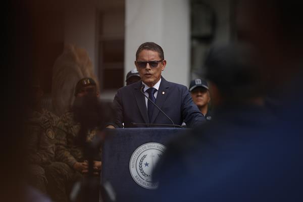Frank Ábrego, ministro de Seguridad. Frank Ábrego, ministro de Seguridad.