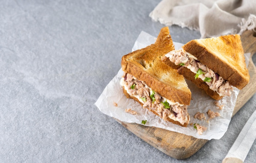 Sándwiches de ensalada de atún. Foto: Ilustrativa / Freepik