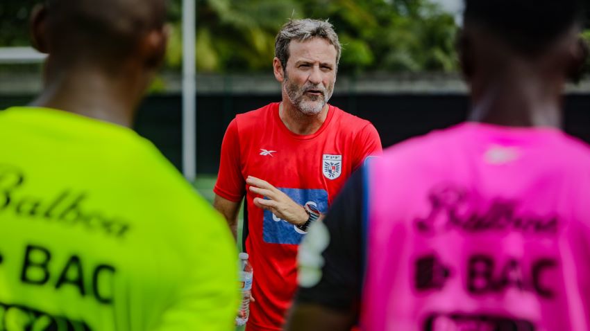 Thomas Christiansen, técnico de Panamá. Foto: Fepafut