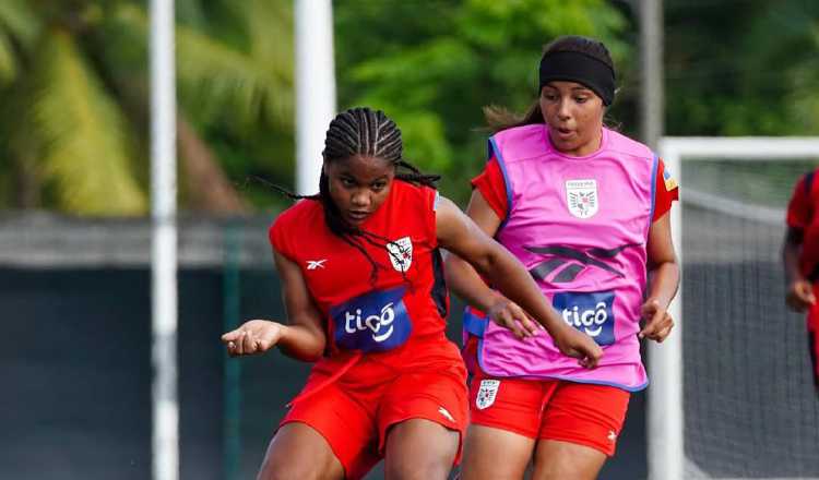 Jugadoras de la Sub-20. Foto: FPF Jugadoras de la Sub-20. Foto: FPF
