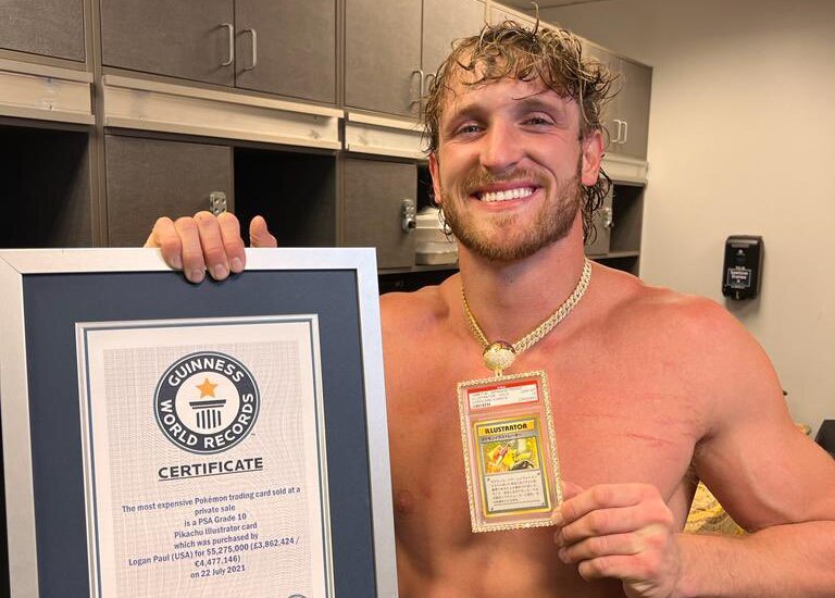 El YouTuber y luchador profesional, Logan Paul.