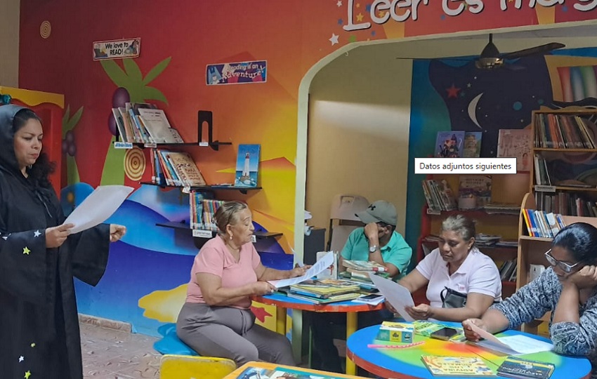 Este taller proporcionó herramientas pedagógicas para fomentar la lectura, la escritura y la oralidad en distintos grupos etarios. Foto: Cortesía