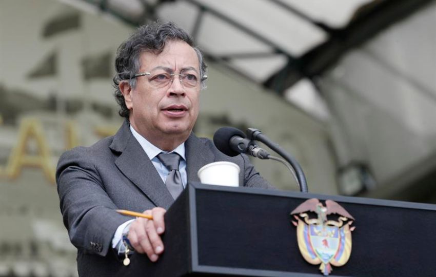El presidente de Colombia, Gustavo Petro. Foto: EFE