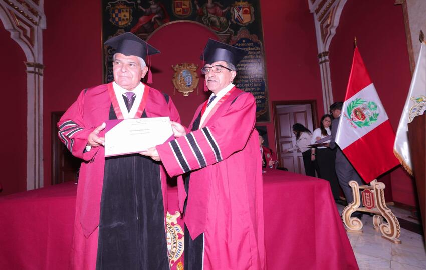presidente José Raúl Mulino durante la ceremonia. Foto: Cortesía 