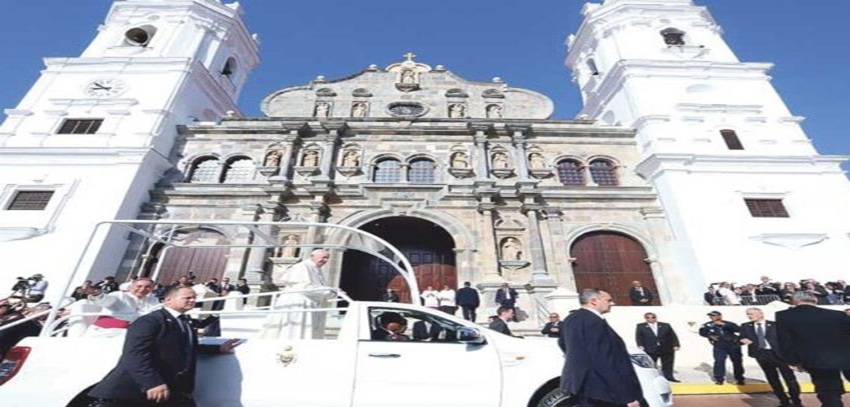 Visita del Papa Francisco a Panamá. Foto: Panorama Católico