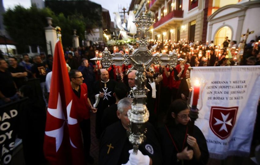 Celebración de la Semana Santa en el Casco Antiguo. Foto: EFE