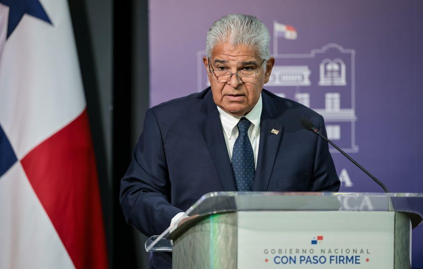José Raúl Mulino, presidente de la República. Foto: Cortesía