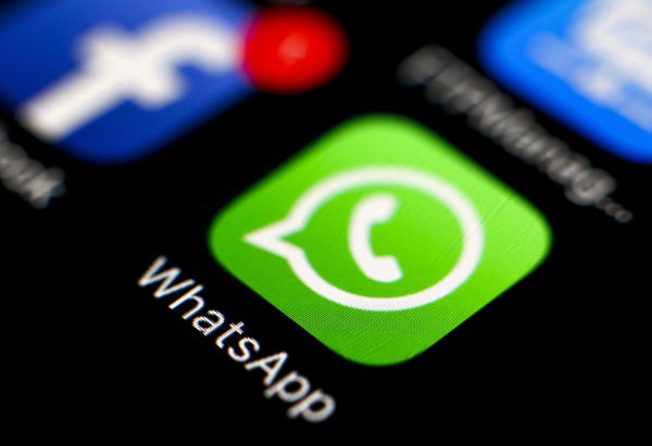 Logo de la aplicación de mensajería instantánea WhatsApp. EFE