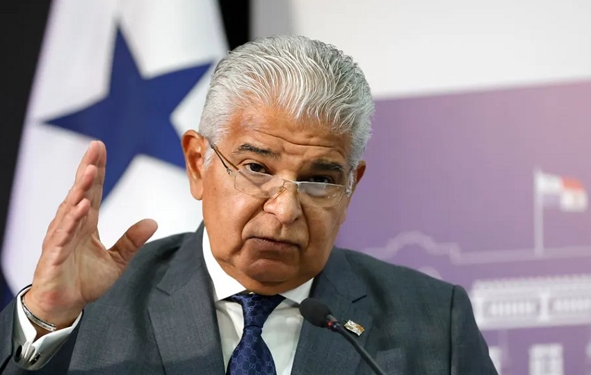 El presidente José Raúl Mulino ha recalcado que el canal es panameño. Foto: EFE