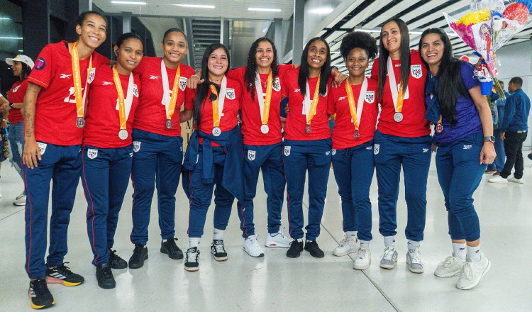 Jugadoras del equipo femenino panameño de futsal. Foto: Fepafut