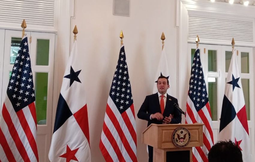 Kevin Cabrera, embajador de Estados Unidos en Panamá. Foto: Francisco Rodríguez