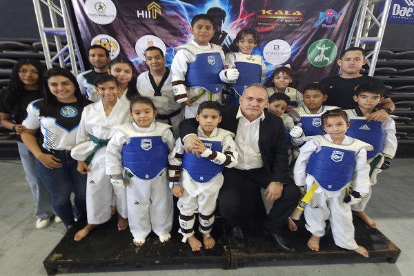 El torneo de taekwondo se realizó en Chiriquí. Foto: Cortesía