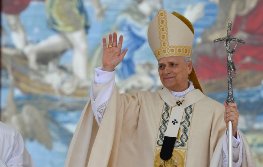 El papa León XIV ofició este domingo la misa del inicio de su pontificado en la plaza de San Pedro en el Vaticano. Foto: EFE