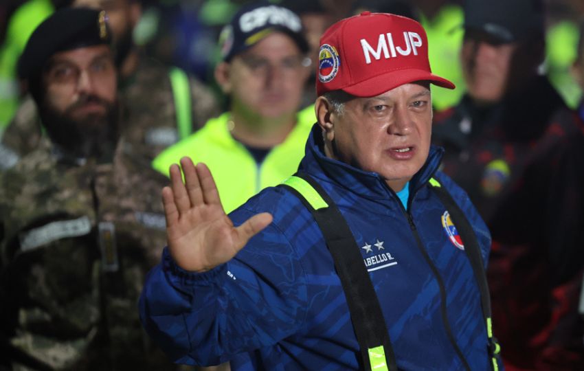 El ministro de Interior y Justicia de Venezuela, Diosdado Cabello. Foto: EFE