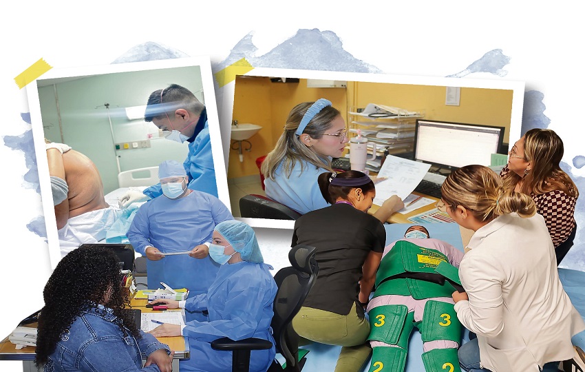 Los profesionales de la salud ponen en riesgo sus vidas por sus pacientes. Foto: Epasa