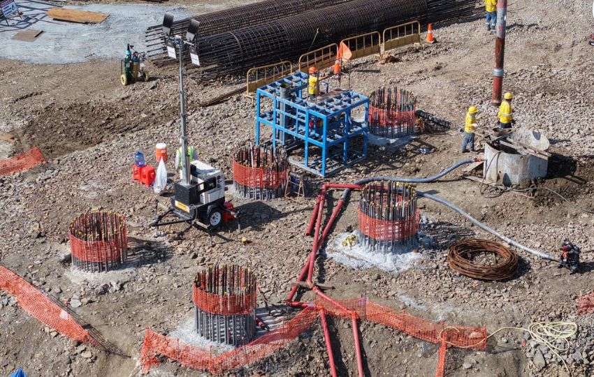 Construcción del Cuarto Puente sobre el Canal de Panamá. Foto: Cortesía