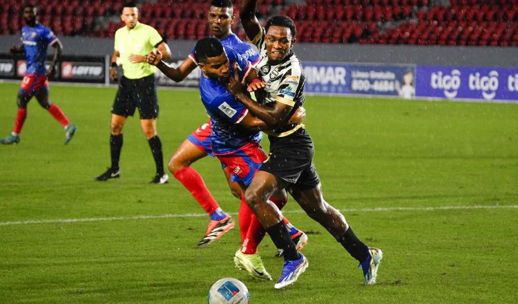 Plaza Amador ganó al Tauro en el partido de ida de la semifinal del Apertura de la LPF. Foto: LPF 