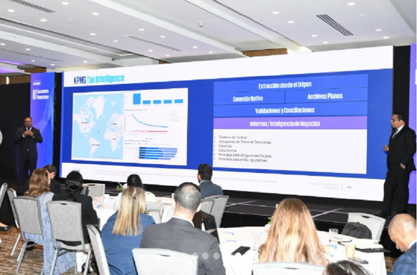 Fue una jornada completa la que se desarrolló el pasado jueves, en el evento de la firma consultora. Foto: Cortesía