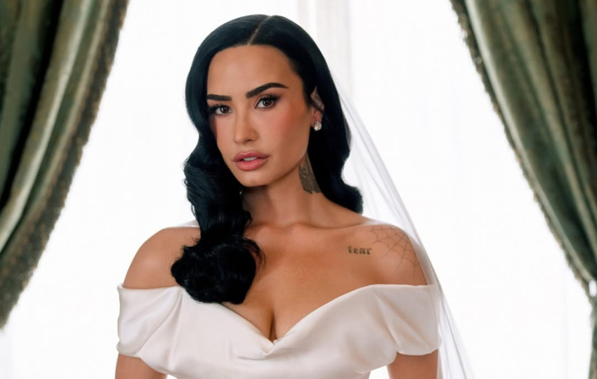 Demi Lovato, enamorada y feliz. Foto: Jose Villa / @josevilla