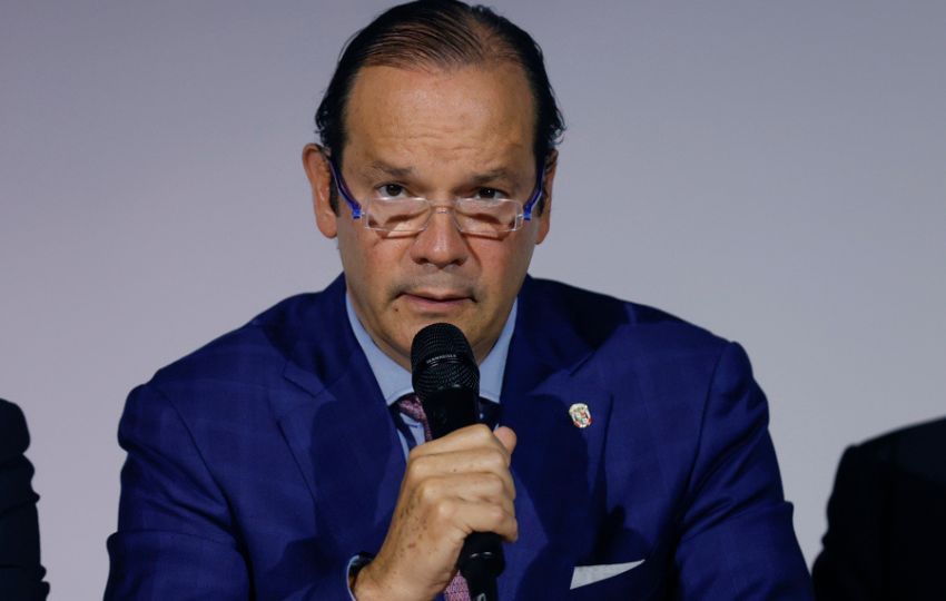 El canciller de Panamá, Javier Martínez-Acha. Foto: EFE