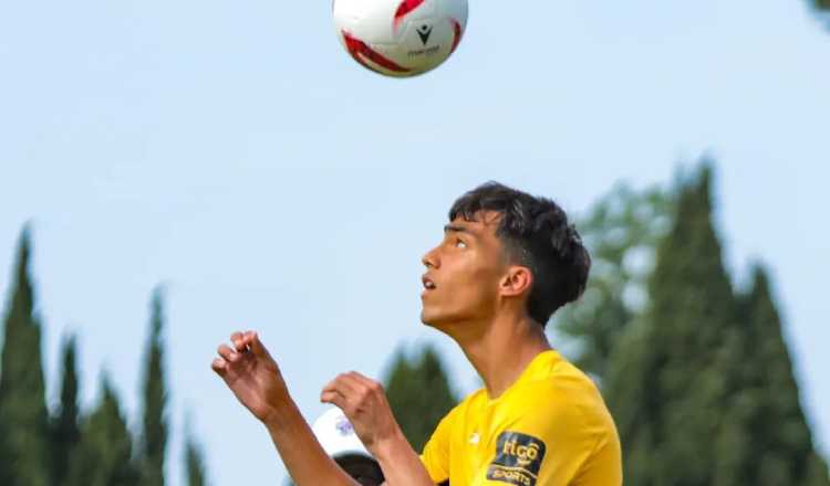 Martín Krug, jugador del equipo panameño Sub-20. Foto: FPF