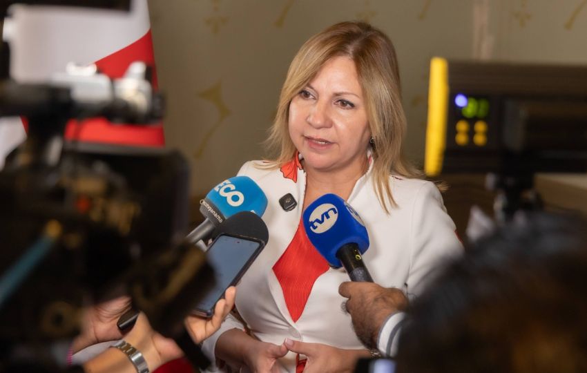 Dinoska Montalvo, ministra de Gobierno. Foto: Cortesía