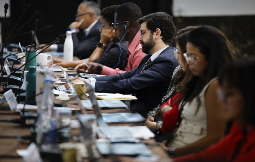 Asistentes a la Consulta Regional del Grupo de Estados de América Latina y el Caribe (Grulac). Foto: EFE