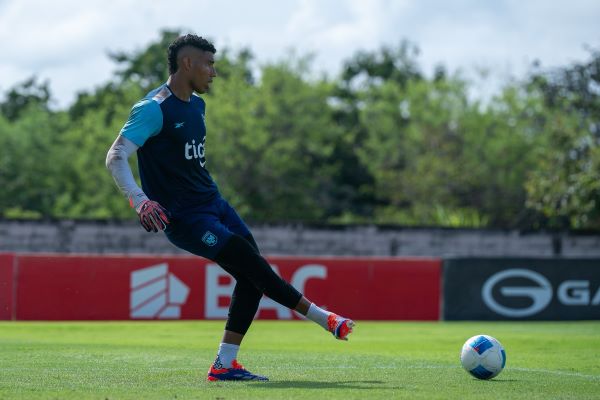 Orlando 'Kuty' Mosquera, portero de la selección de Panamá. Foto: FPF