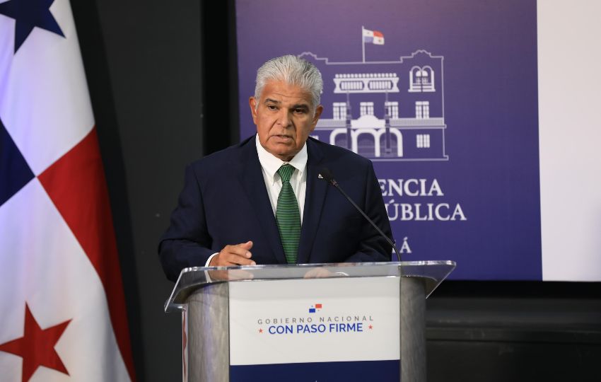 José Raúl Mulino, presidente de la República. Foto: Cortesía