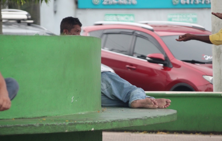 Ricardo Goti dijo que las personas en situación de calle con drogodependencia están consumiendo múltiples sustancias al mismo tiempo. Foto. Eric Montenegro