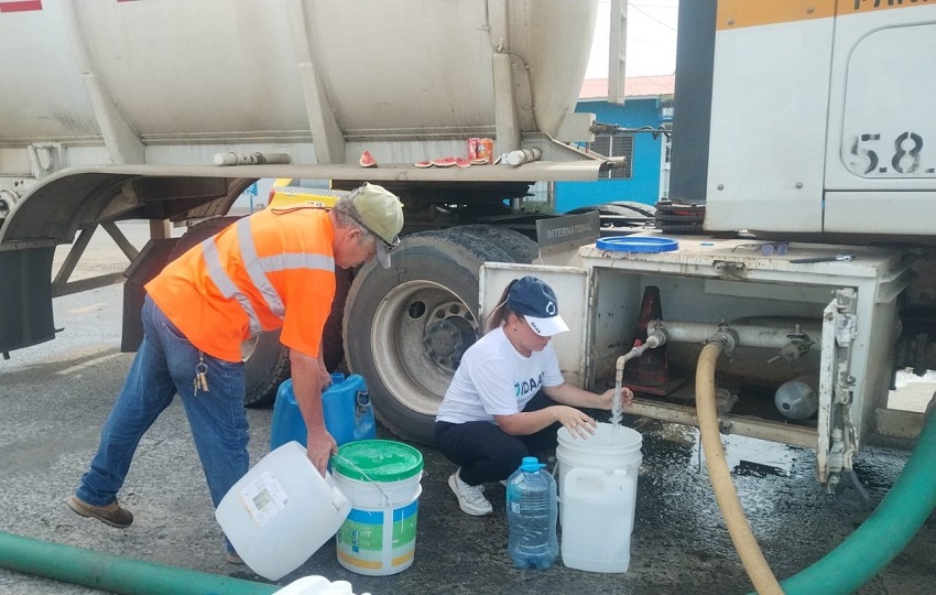 Los pozos que están dándole servicio a las comunidades son los que se encuentran en las periferias de la ciudad de Chitré, Las Tablas y Guararé. Foto. Cortesía Idaan