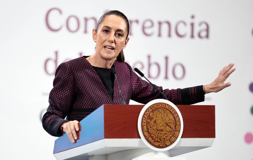 Claudia Sheinbaum, presidenta de México. Foto: EFE