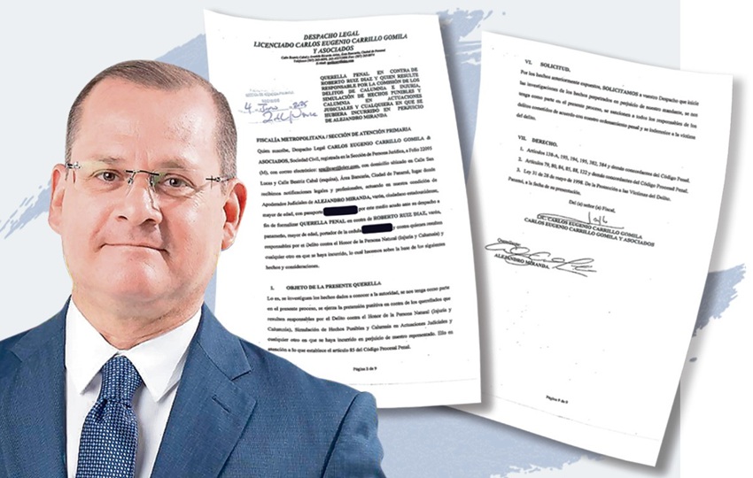 La querella contra Ruiz Díaz subraya que Miranda nunca ejerció funciones públicas en la Alcaldía de Panamá. Foto: Grupo Epasa La querella contra Ruiz Díaz subraya que Miranda nunca ejerció funciones públicas en la Alcaldía de Panamá. Foto: Grupo Epasa