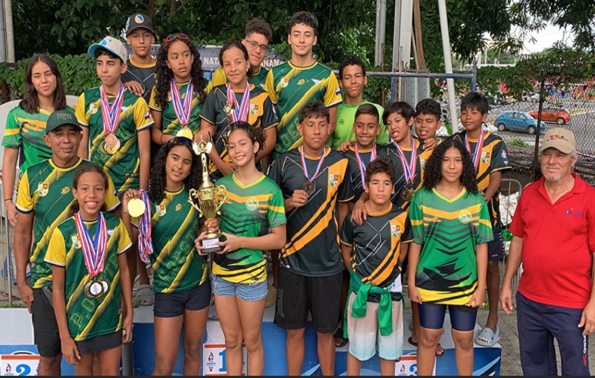 Equipo de Panamá Oeste de natación. Foto: Eric Montenegro