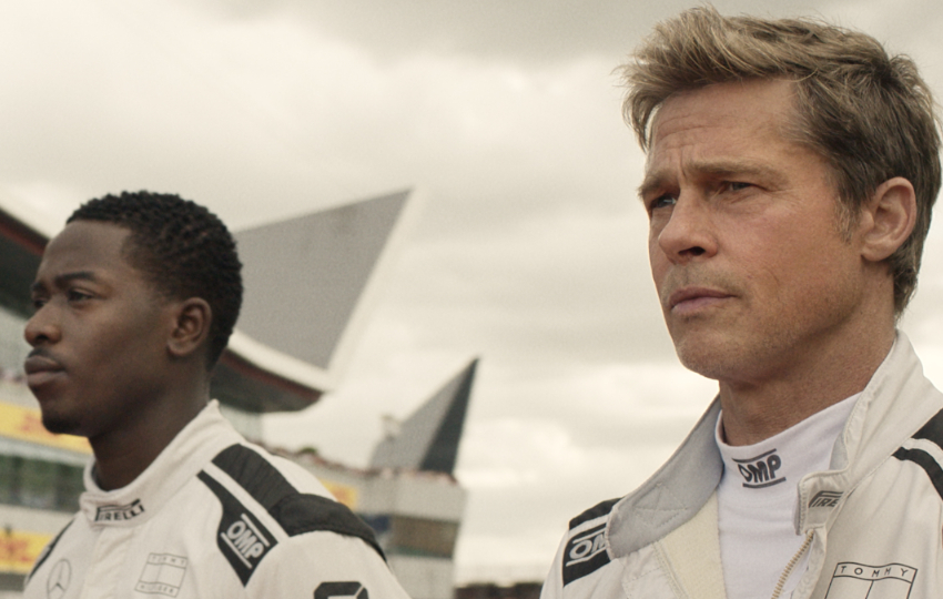 Los actores Brad Pitt y Damson Idris. Foto: EFE / Warner Bros. Pictures / Apple Original Films / Scott Garfield 
