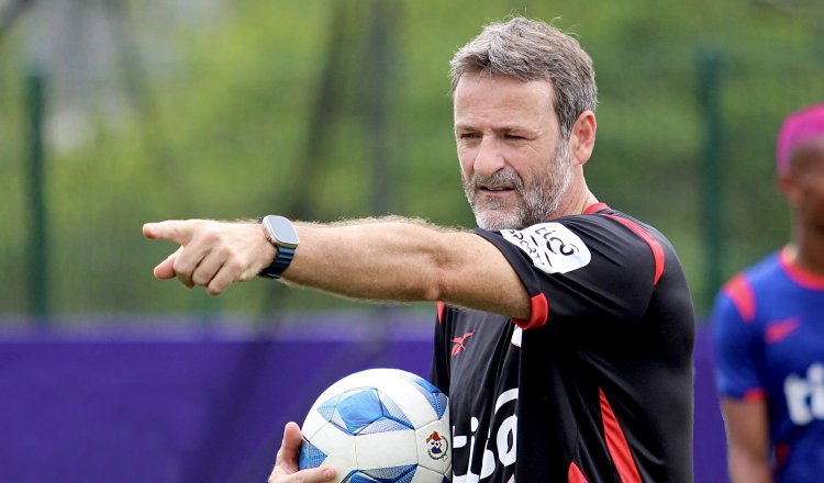 Thomas Christiansen, técnico de Panamá. Foto: FPF