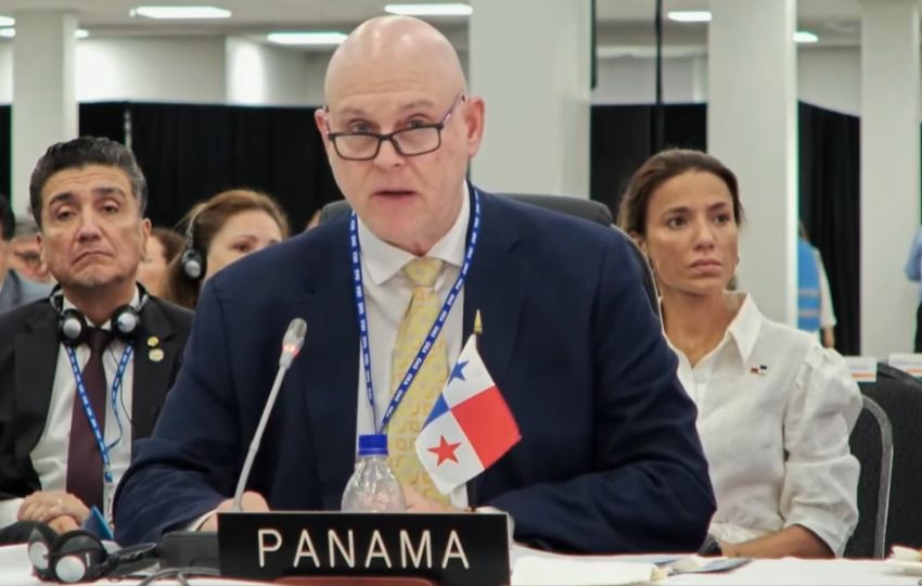 Carlos Guevara Mann, viceministro de Asuntos Multilaterales y Cooperación de Panamá. Foto: EFE