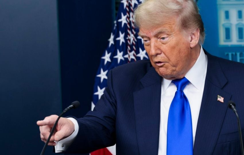 Donald Trump, presidente de Estados Unidos. Foto: EFE