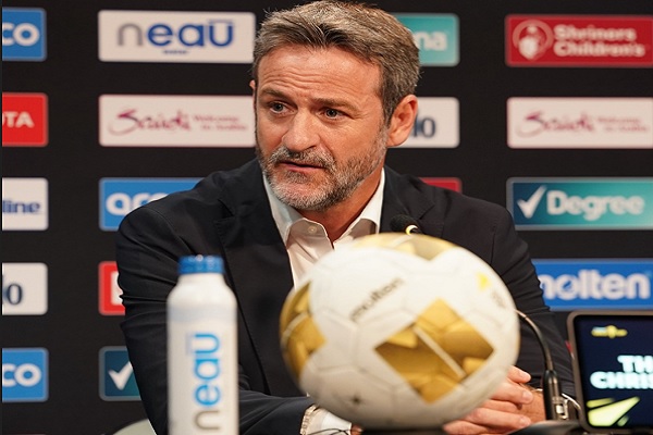 Thomas Christiansen, técnico de Panamá. Foto: FPF