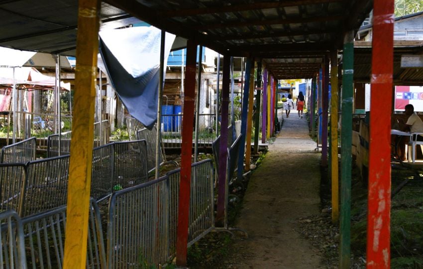 Centro de Recepción Migratoria (ERM) de San Vicente (Panamá). Foto: EFE