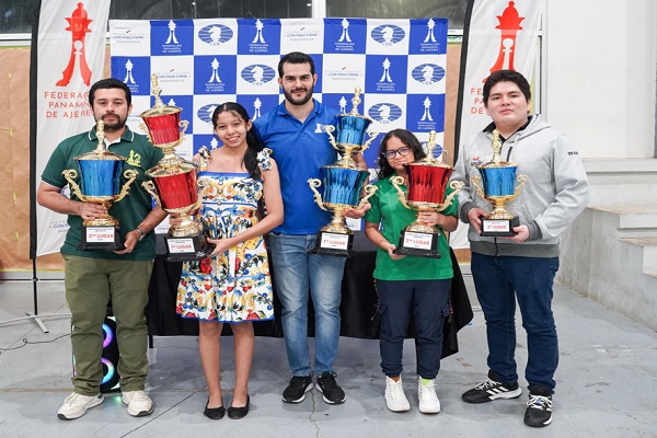 Ganadores del Campeonato Nacional de Ajedrez. Foto: Cortesía