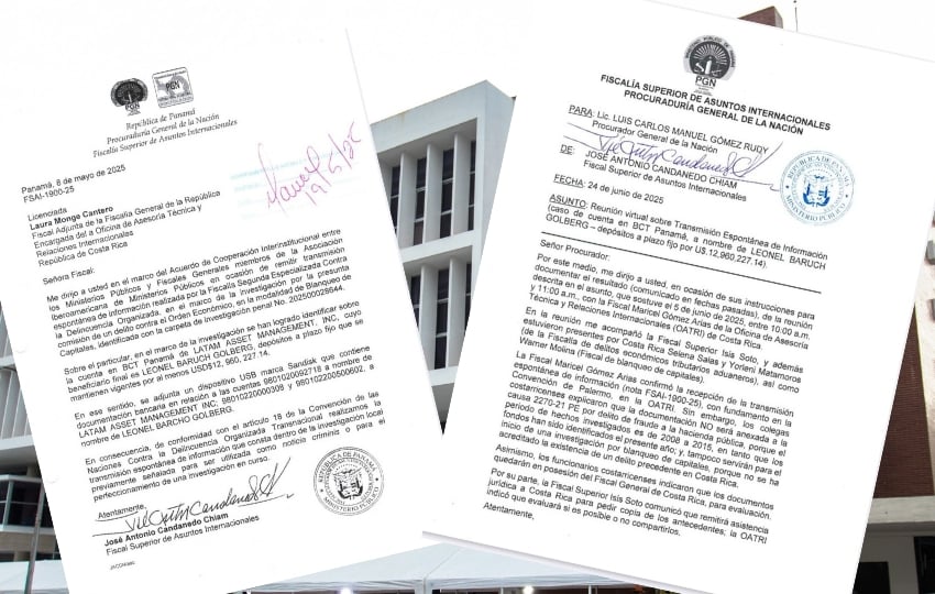 Documentación intercambiada.