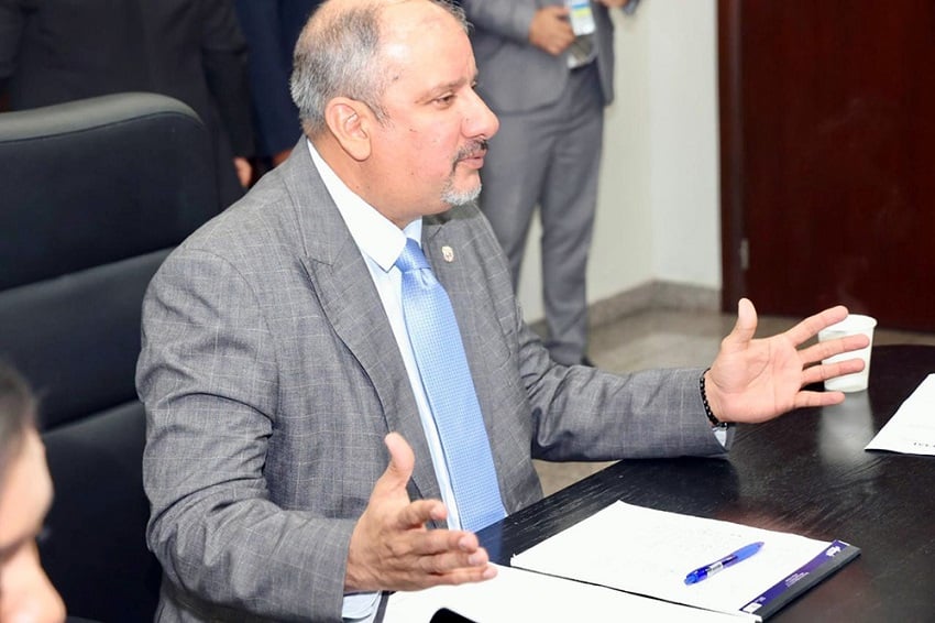 Herrera ganó la presidencia de la Asamblea en una reñida elección por tres votos de diferencia. Foto: Cortesía