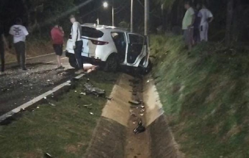 En Colón se registró una colisión donde hubo 10 personas lesionadas. Foto. Diómedes Sánchez