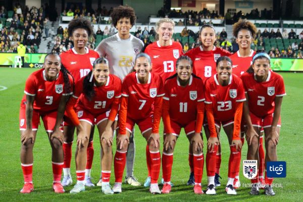 Equipo femenino de Panamá. Foto: FPF